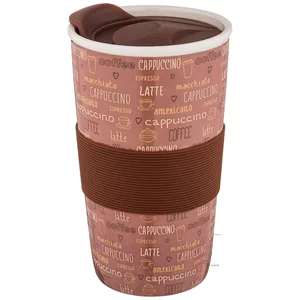 Lefard Кружка С Силиконовой Крышкой кофемания 430мл 756-278