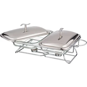 Lefard Мармит Двойной Agness 1,5/1,5 Л. 49,5*30*16 См. 907-203