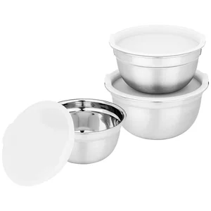 Lefard Набор Мисок Agness С Крышками, 6 Пр, 0,6/1/1,3 Л. D= 14/16/18 Cm 880-129