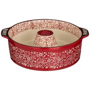 Lefard Форма Для Выпечки Круглая 2200 Мл 28*24*8 Cм Красная 777-047