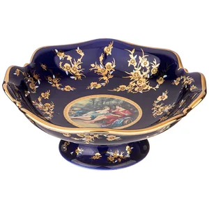 lefard Ваза На Ножке влюбленная Пара Кобальт 20*8 См 77-954