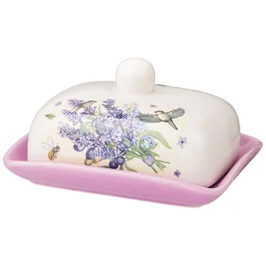 Lefard Масленка прованс Лаванда 17*12,5 См. Высота=8,5 См. 358-2008