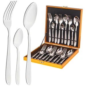 Lefard Набор Столовых Приборов Agness На 6 Персон 18 Пр.в Деревянном Кейсе 942-019
