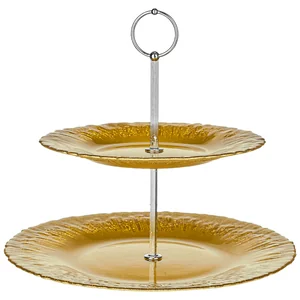 lefard Этажерка Двухъярусная golden Glow 28/21 См 336-144