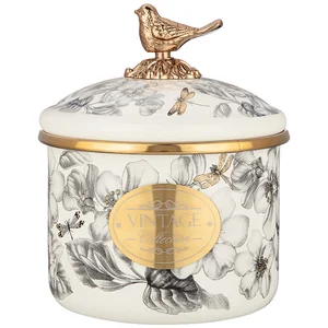 Lefard Банка Для Сыпучих Продуктов Agness, Серия Яблоневый Сад, 12 Х 9см / 1,0л 950-539