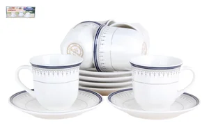 КОРАЛЛ Набор кофейный 12пр Индиго NBJ12-S-G11