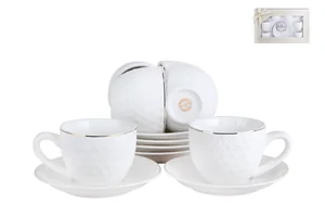 КОРАЛЛ Набор кофейный 12пр Снежная королева TC69G-S