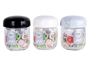 КОРАЛЛ Банка д/сып. продуктов 425мл. Rhea микс 3цв. 131010-C