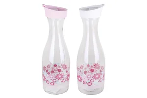 КОРАЛЛ Бутылка для воды Flora 1,0л.микс 2цв. 212018-C