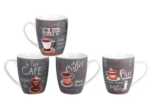 КОРАЛЛ Кружка 350мл. Cafe & Coffee 4636