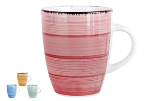 КОРАЛЛ Кружка 360мл. Браш розовый TB04