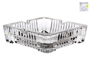 Коралл Пепельница 10,5х3,5см.гранение 5192