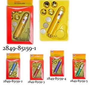 Указка лазерная 5 насадок + батарейки 2849-85159