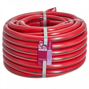 DELTA Шланг поливочный 3/4 дюйма, 20 м, 3-слойный армированный ФЛОКС