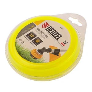 Denzel Леска для триммера, круглая 3 мм х 15 м, блистер Flex cord 96109