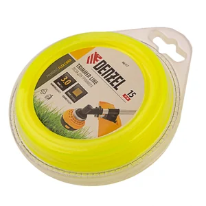 Denzel Леска для триммера, квадрат 3 мм х 15 м, блистер Flex cord 96117