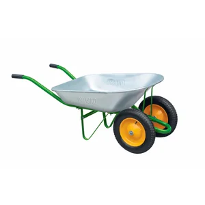 Сибртех Тачка садовая, 2-х колесная, грузоподъемность 170 кг, объем 78 л 689823