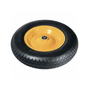 Palisad Колесо пневматическое 4.80/4.00-8 D 380 мм, внутренний подшипник D 12 мм, длина оси 90 мм 68947