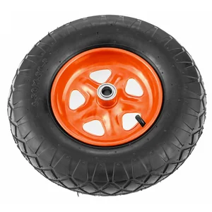 Palisad Колесо пневматическое «Звезда» 4.80/4.00-8 D380 мм, внутренний диаметр подшипника 20 мм, длина оси 90 мм 689485