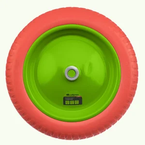 Сибртех Колесо полиуретановое 3.00-8, длина оси 80 мм, подшипник 20 мм 689795