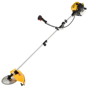 Denzel Триммер бензиновый DT 33S, 33 см3, 1.8 л. с, разъемная штанга, состоит из 2 частей 96223