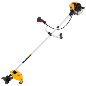 Denzel Триммер бензиновый DR-43, 43 см3, неразъемная штанга, состоит из 2 частей 96273