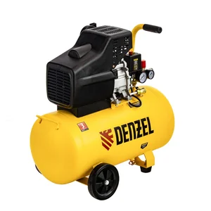 Denzel Компрессор воздушный прямой привод DC1700/50, 1.7 кВт, 50 литров, 260 л/мин 58164