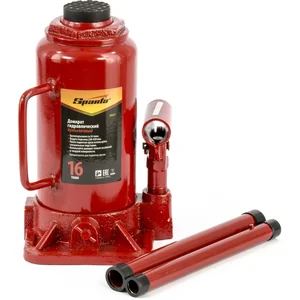 Sparta Домкрат гидравлический бутылочный, 16 т, h подъема 220-420 мм 50327