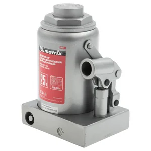 Matrix Домкрат гидравлический бутылочный, 25 т, высота подъема 230-360 мм 50733