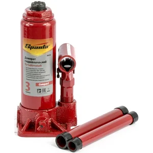 Sparta Домкрат гидравлический бутылочный 3т, h подъема 180-320 мм 50332 Compact