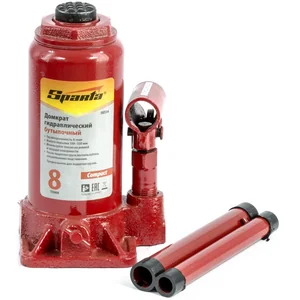 Sparta Домкрат гидравлический бутылочный 8 т, h подъема 180-350 мм 50334 Compact