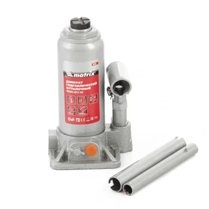 Matrix Домкрат гидравлический бутылочный, 3 т, h подъема 178-343 мм 50762