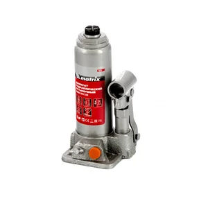 Matrix Домкрат гидравлический бутылочный, 2 т, h подъема 181-345 мм 50761