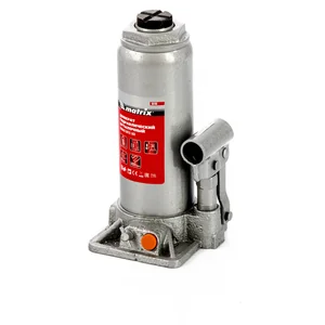 Matrix Домкрат гидравлический бутылочный, 8 т, h подъема 230-457 мм 50766