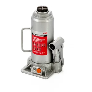 Matrix Домкрат гидравлический бутылочный, 10 т, h подъема 230-460 мм 50767