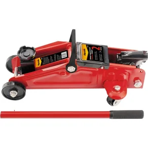 Sparta Домкрат гидравлический подкатный, 2 т, h подъема 125-300 мм, в пластиковом кейсе 510094