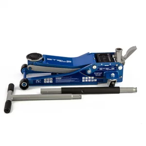 STELS Домкрат гидравлический подкатной 3 т, быстрый подъем, Low profile quick lift, 75-505 мм, профессиональный 51137