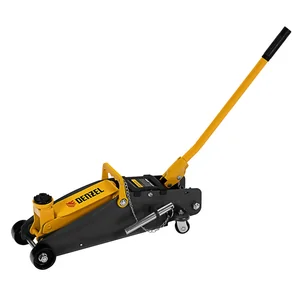 Denzel Домкрат гидравлический подкатной с фиксатором, 2,8 т, 135-385 мм 51155