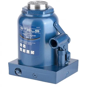 Stels Домкрат гидравлический бутылочный, 30 т, H подъема 240-370 мм 51112