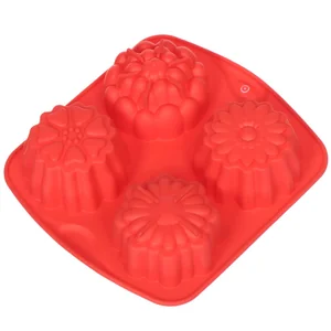 Катунь Форма д/кексов №1 4шт 15.5х14х3 см КТ-S-322