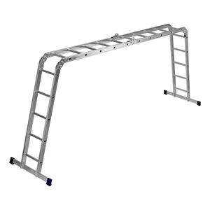 Сибртех Лестница шарнирная алюминиевая, 4 х 5 ступеней 97883