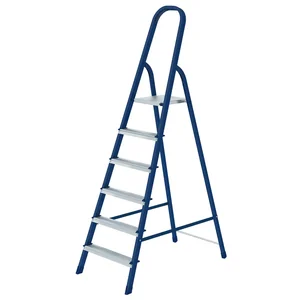Сибртех Стремянка, 6 ступеней, стальная, Россия, 97846