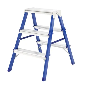 Сибртех Стремянка двусторонняя 3 ступени, стальная, Россия, 97933