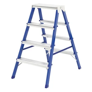 Сибртех Стремянка двусторонняя 4 ступени, стальная, Россия, 97934