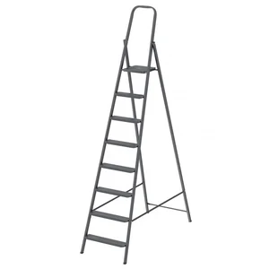 Сибртех Стремянка 8 ступеней, компактная, стальная Россия 97948