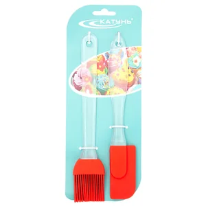 Катунь Кисточка+лопатка силикон. КТ-S-009