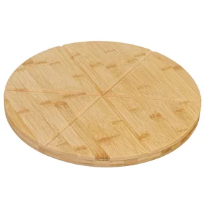 Катунь Доска разделочная бук д/пиццы 33х2,0см. КТ-БК-08