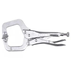 Сибртех Зажим ручной, увеличенный захват, подвижные губки, 170 мм 18425