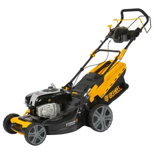 Denzel Газонокосилка бензиновая GLD-520SP-BS, 163 см3, Briggs Stratton, ширина 52 см, привод, 60 л 58807