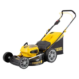 Denzel Газонокосилка аккумуляторная бесщеточная RLM450-36, Li-ion, 36 В, 4 Ач, 450 мм, травосборник 40 л 58910